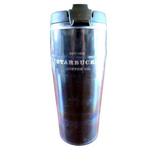 2002 Starbucks Barista Travel Tumbler Mug Cup 16 oz